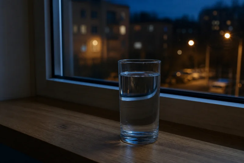 Стакан воды стоит на подоконнике ночью — что делать после заговора, чтобы закрыть рот врагу