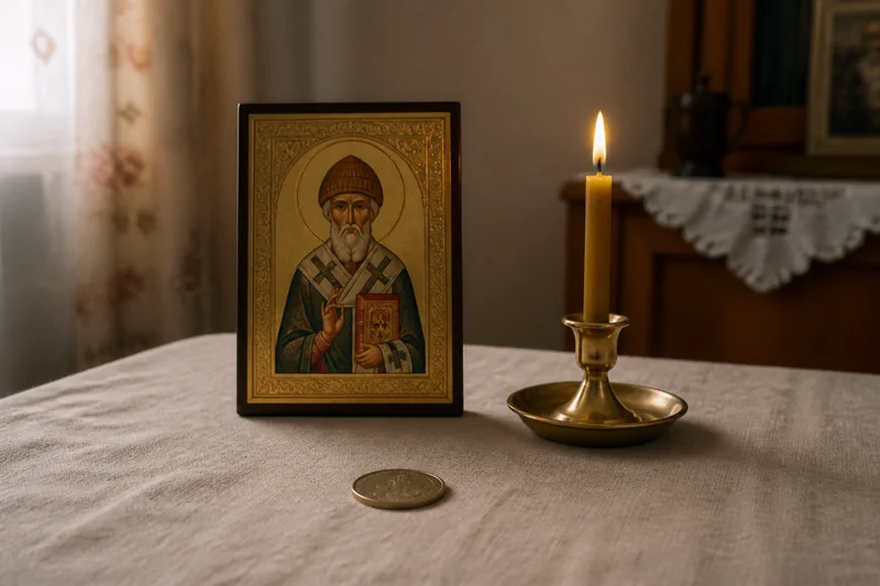 Икона Спиридона, свеча и одна монета — к кому обращаются с молитвой