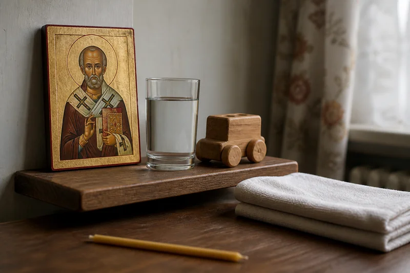 Икона Николая, вода и игрушка — частые вопросы о молитве за здоровье ребёнка