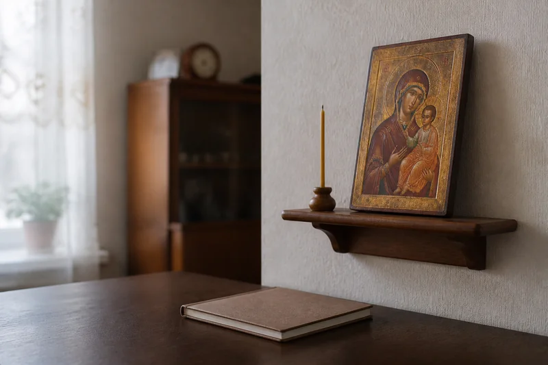 Икона, тетрадь и свеча — как читать «Сон Богородицы» дома